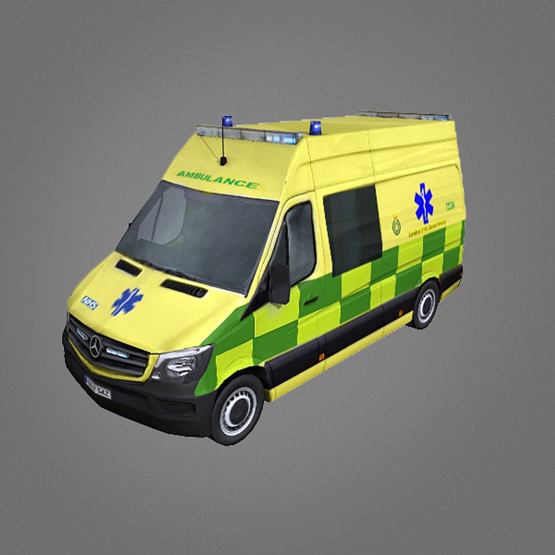 Photorealistic Mercedes Sprinter 2014 3d Model