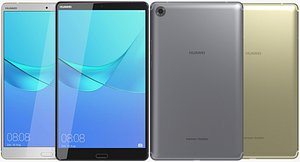 3D model realistic huawei mediapad m5