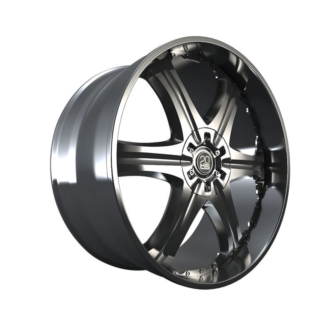 Free Rims Tis Alloys Packs 3d Model