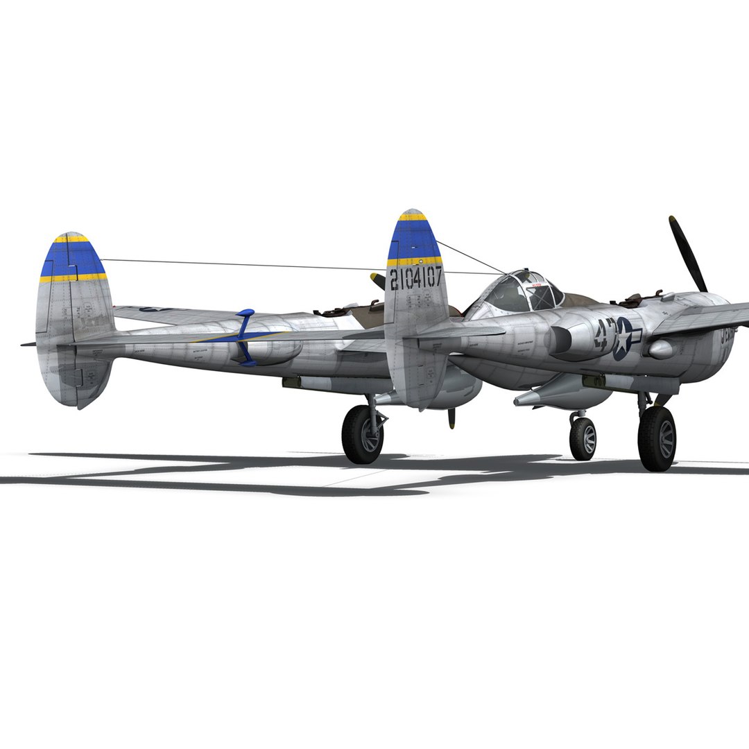 Lockheed Lightning - Jewboy 3d C4d