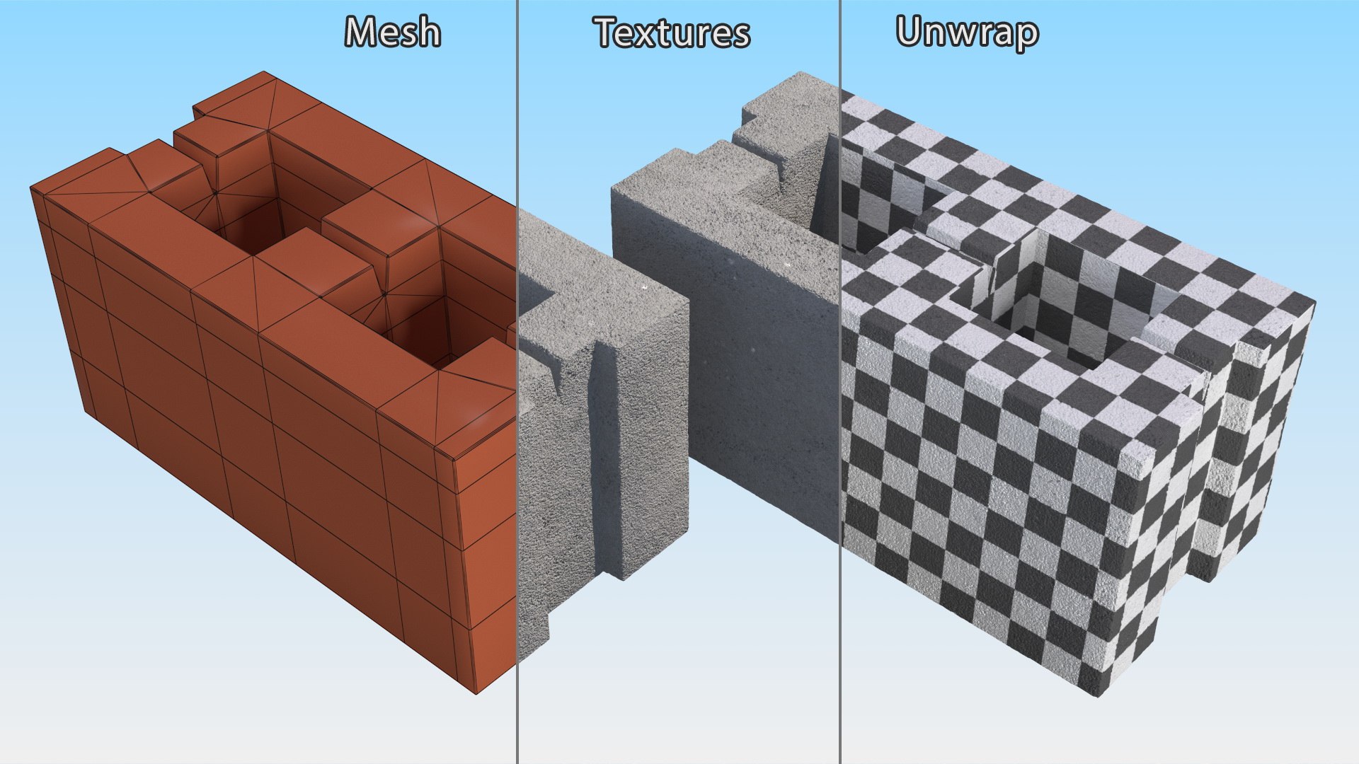 Hollow Concrete Wall Brick 3D model https://p.turbosquid.com/ts-thumb/ME/WuZgpm/E6/hollow_concrete_wall_brick_013/jpg/1738855306/1920x1080/fit_q87/aed27a74a5353dc13590029b041a6acd1fdd480a/hollow_concrete_wall_brick_013.jpg