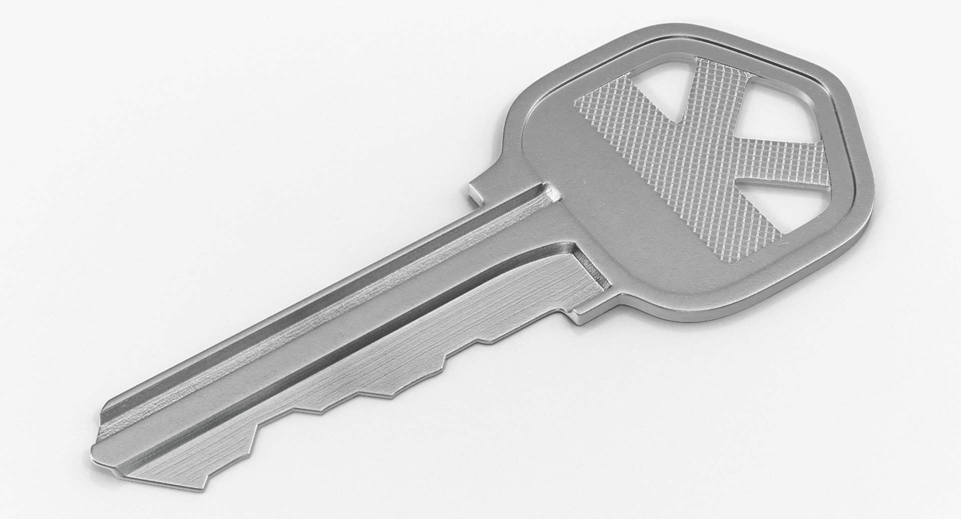 Door Key 3D model preview