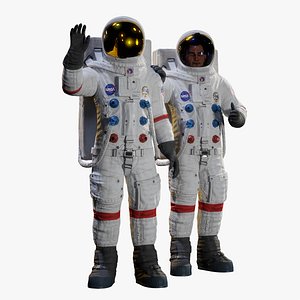 3D AZL001 ASTRONAUT model