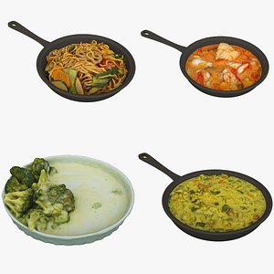 3D Food Mixed Collection 29 Mixed