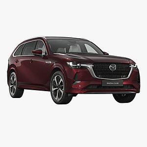 2026 Mazda CX-80 3D