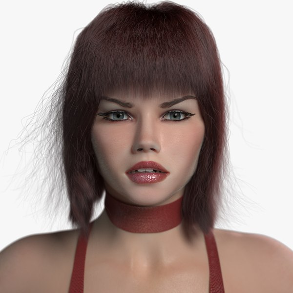 3D Natalie - 3D female model model