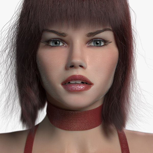 3D Natalie - 3D female model model