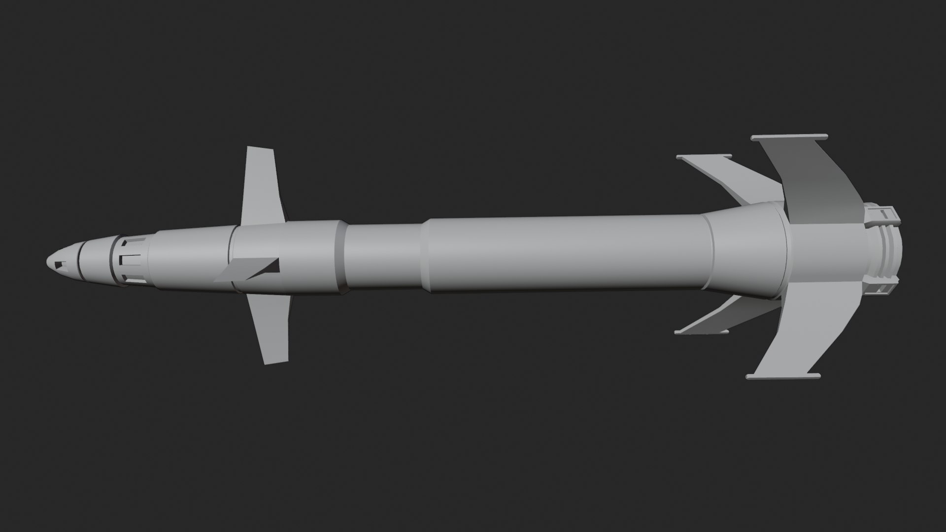 Medium Ballistic Projectile 3D model https://p.turbosquid.com/ts-thumb/ME/q8xCj3/1f/rocket11/png/1788116983/1920x1080/fit_q87/2303288659257f8e2781e41a42f569130a4be83f/rocket11.jpg