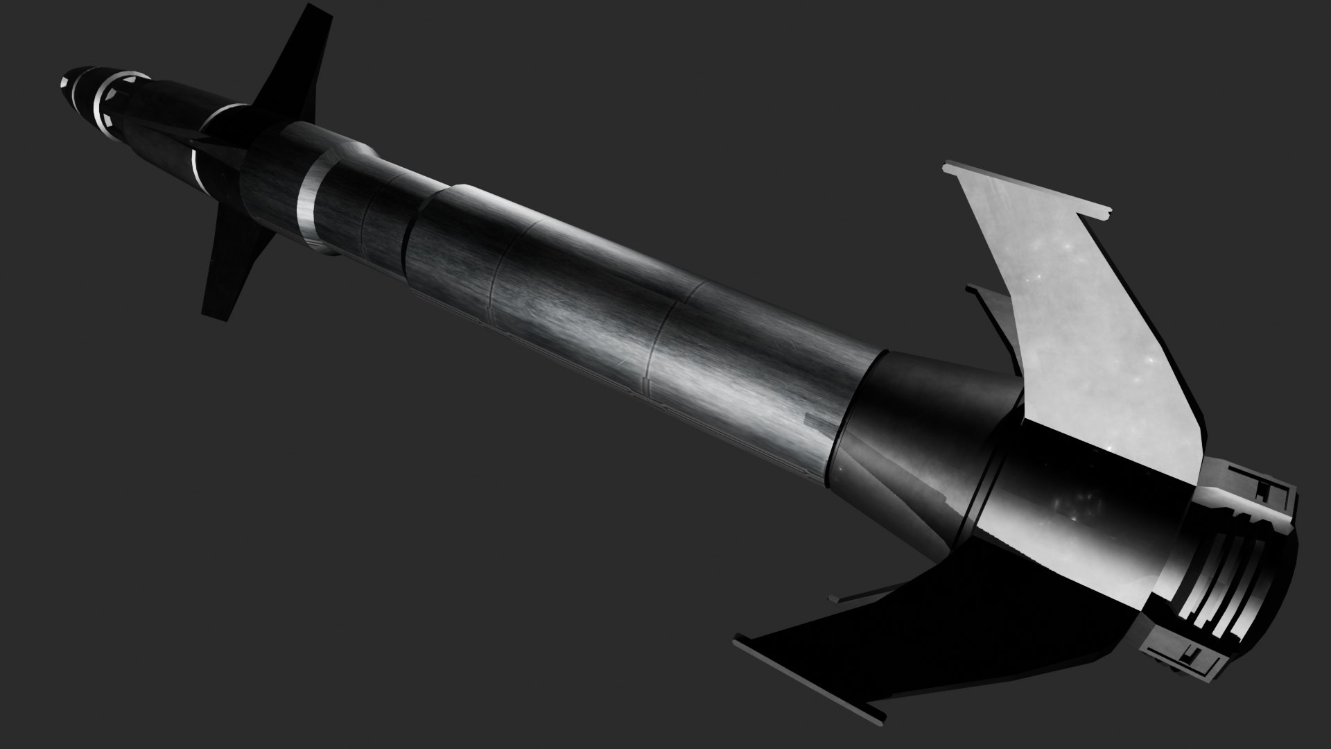 Medium Ballistic Projectile 3D model https://p.turbosquid.com/ts-thumb/ME/q8xCj3/p0/rocket5/png/1788116969/1920x1080/fit_q87/452fc30e77b8de57b836c6f77da5892f19a43aaf/rocket5.jpg