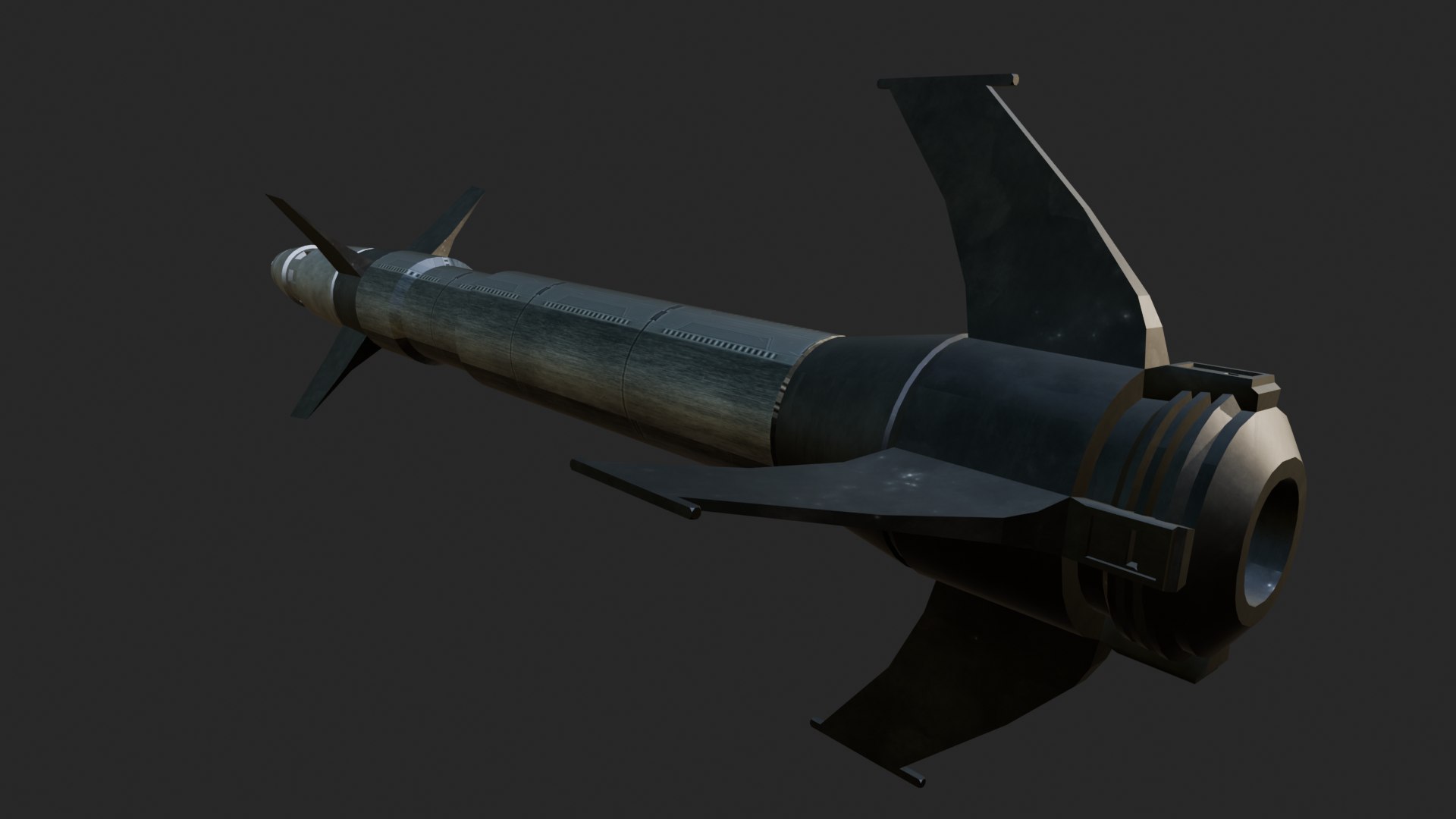 Medium Ballistic Projectile 3D model https://p.turbosquid.com/ts-thumb/ME/q8xCj3/sJ/rocket/png/1788116994/1920x1080/fit_q87/ff51cac1b282593ac02c675bf81a384a33c695aa/rocket.jpg