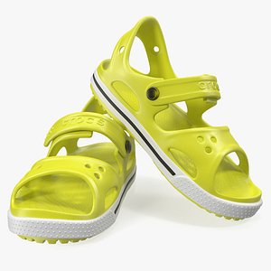 3D crocs unisex kids sandals