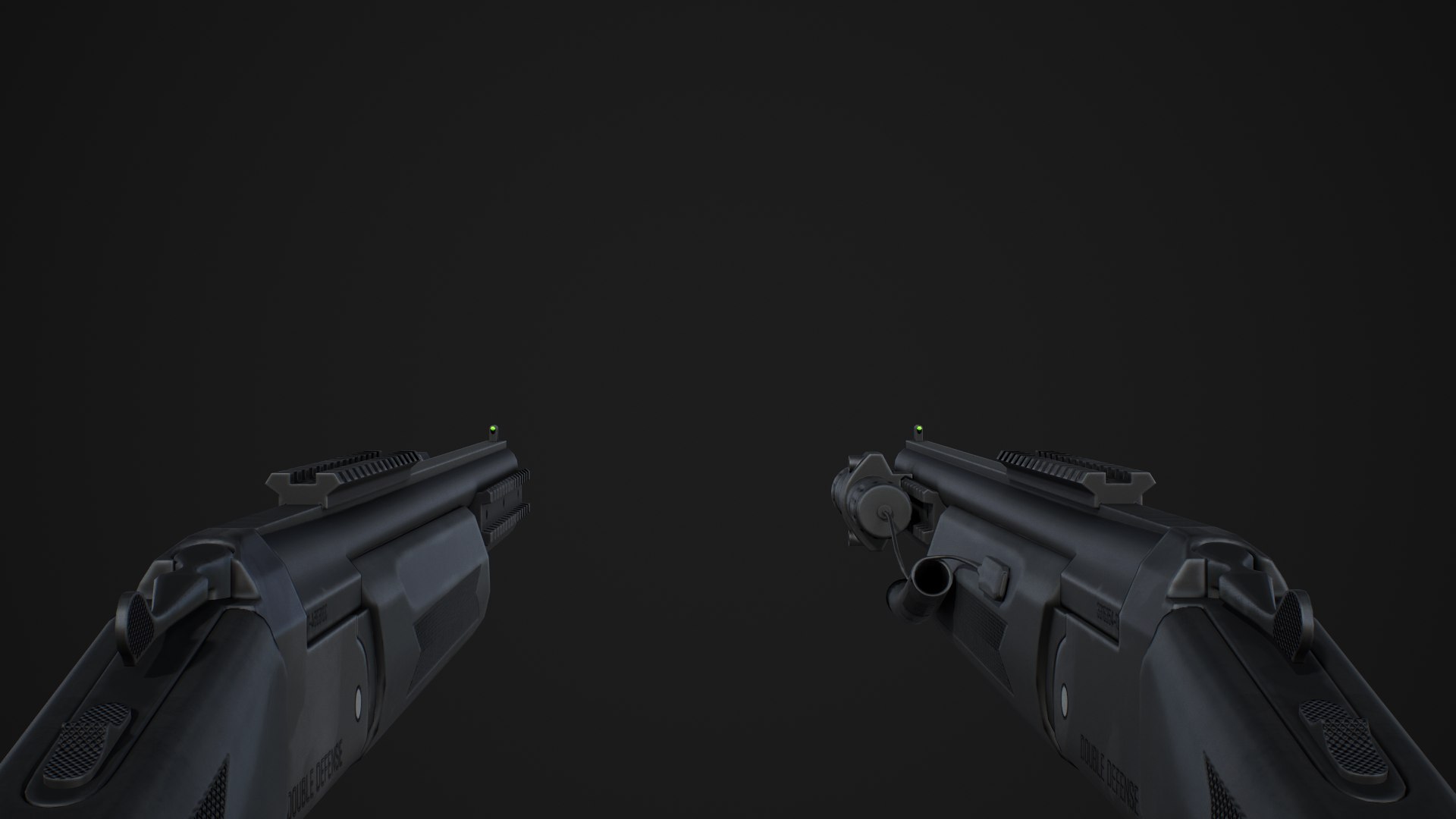 Stoeger Double Defence Shotgun - LowPoly Mobile Ready 3D Model ...