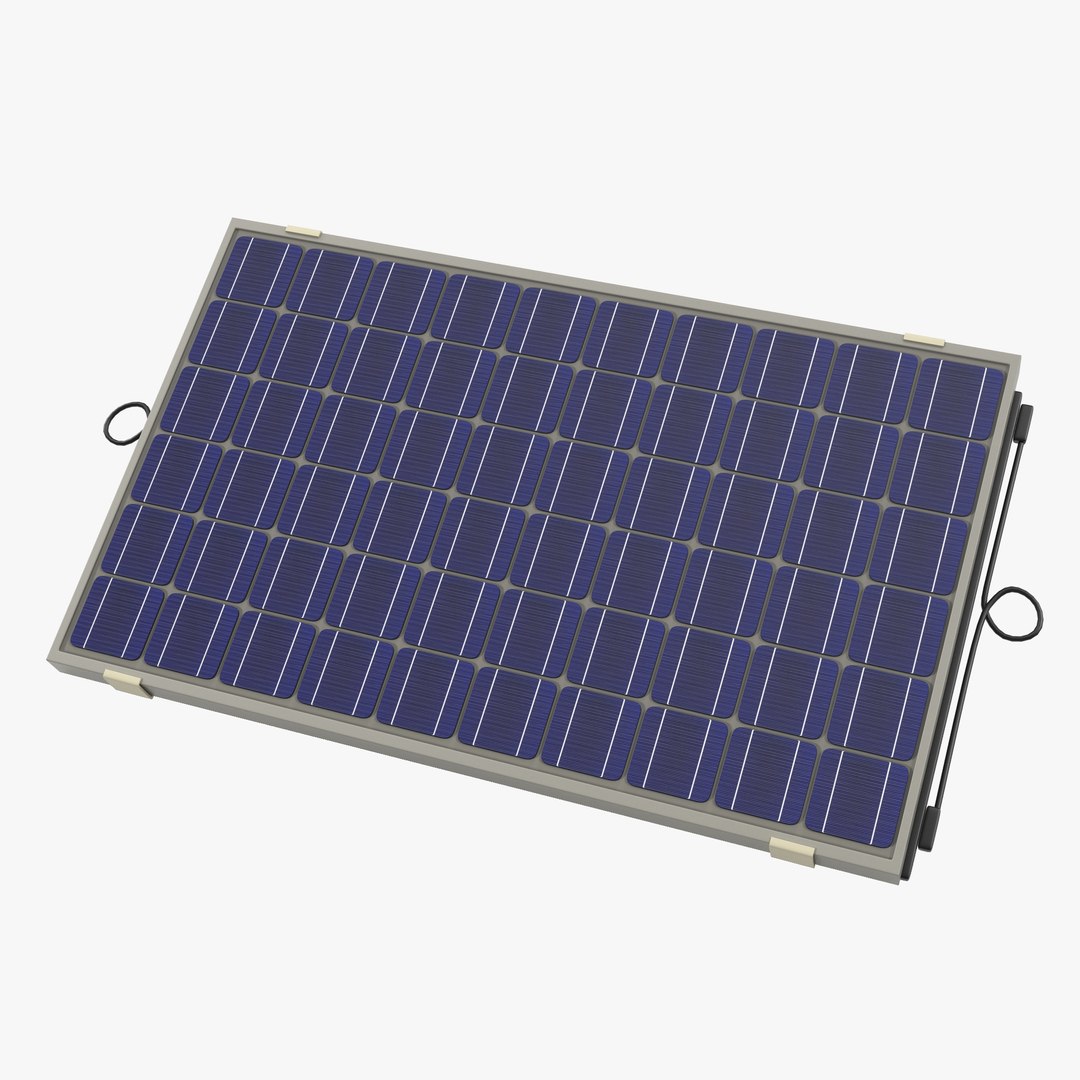 Solar Panel 2 3D model preview