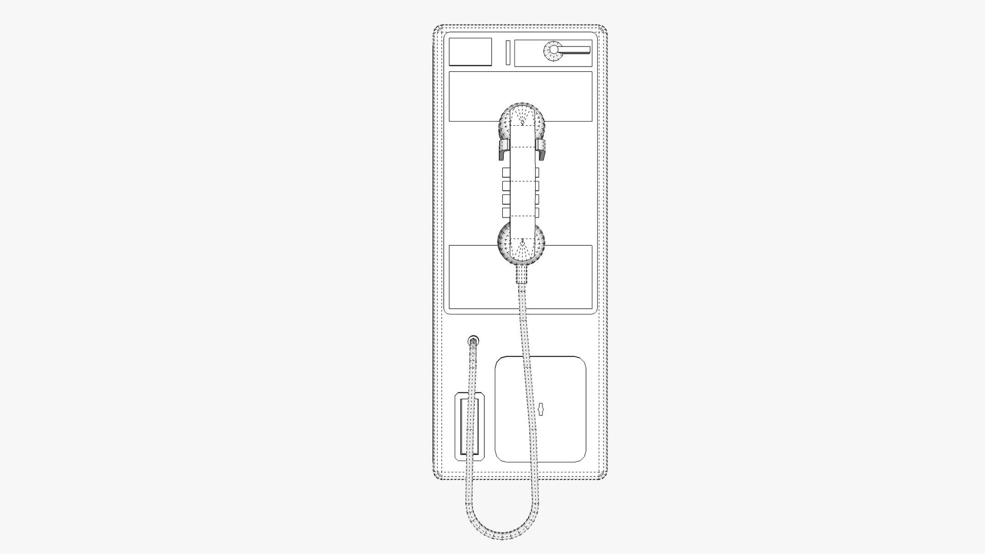 Payphone - Standalone Unit 3D - TurboSquid 2260071