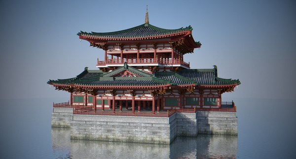 Chinese palace 1 3D model - TurboSquid 1151051