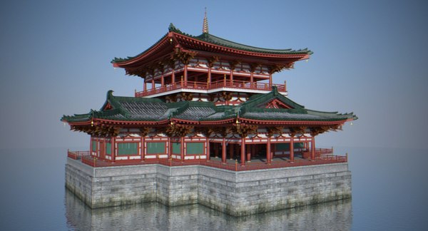 Chinese palace 1 3D model - TurboSquid 1151051