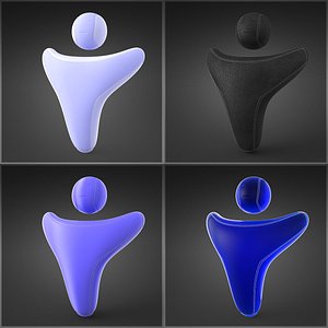 sci fi character 3d model