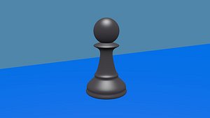 chess piece pawn model