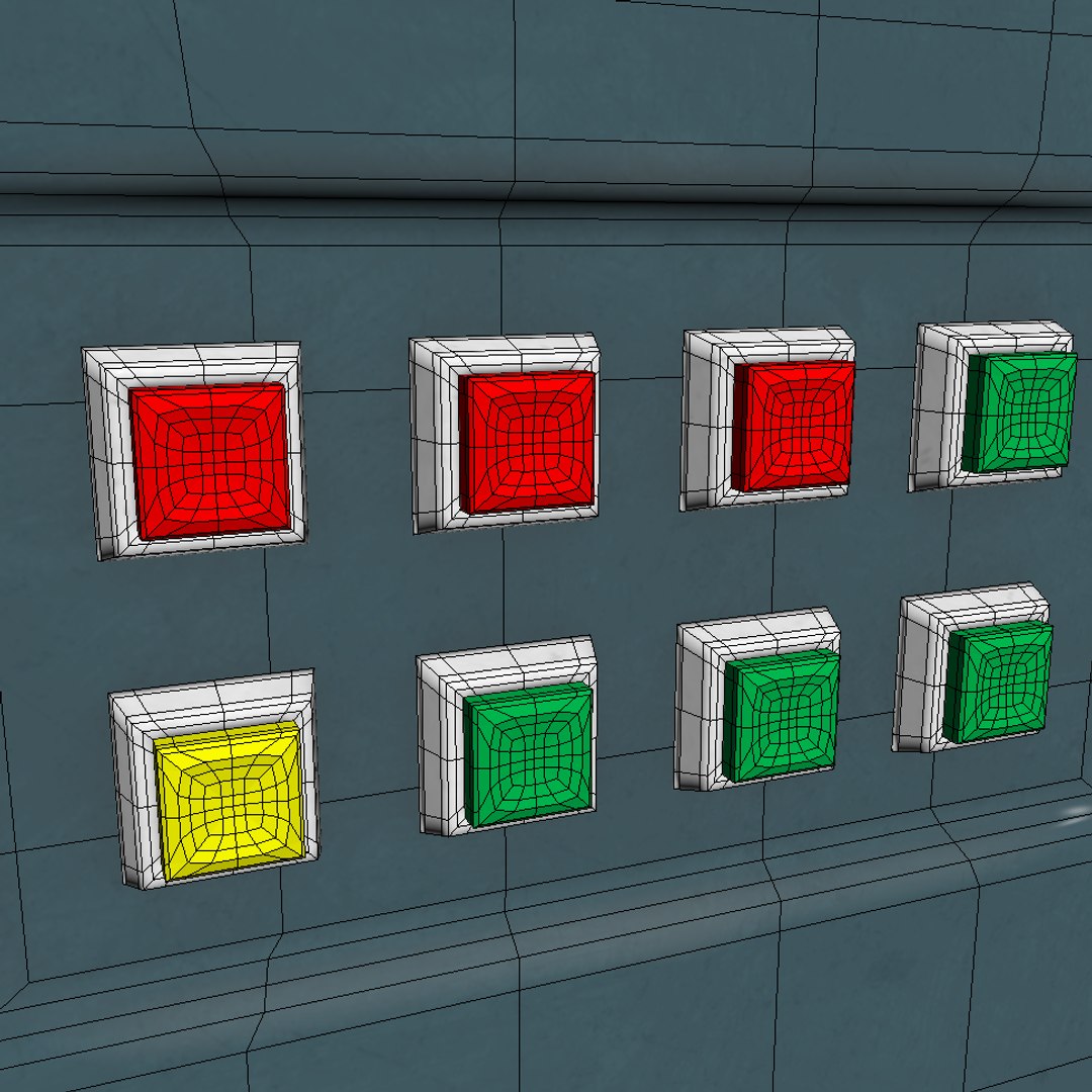 Control Panel Model - TurboSquid 1290926