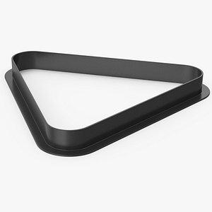 3D Billiard Ball Triangle Rack