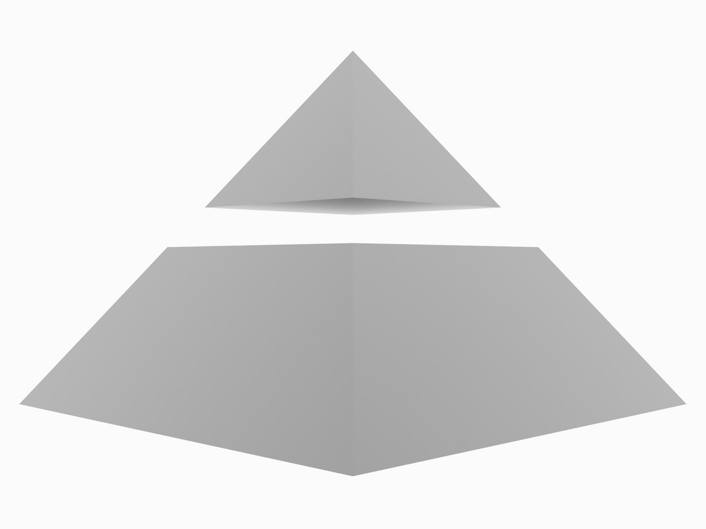 Pyramid Separated into 2 Parts 3D https://p.turbosquid.com/ts-thumb/MF/P6bRvT/VF/5/png/1677369751/1920x1080/fit_q87/10f8fcd5284394dd270e6ad9bd81a288dd82b76a/5.jpg