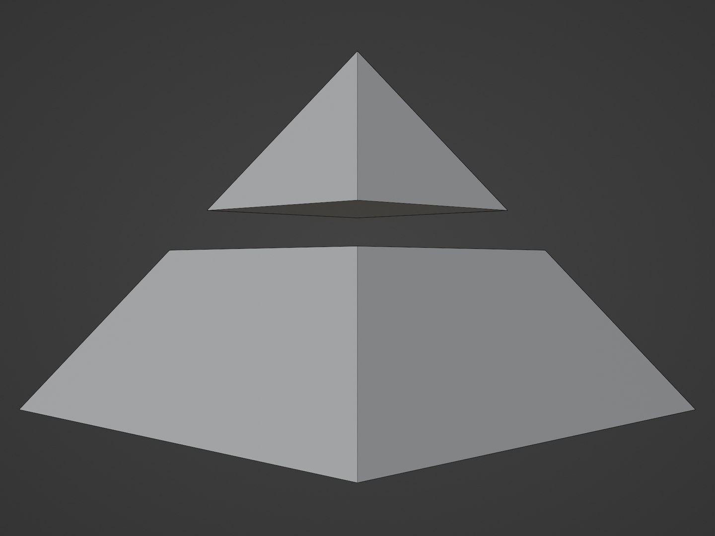 Pyramid Separated into 2 Parts 3D https://p.turbosquid.com/ts-thumb/MF/P6bRvT/s1/7/png/1677369752/1920x1080/fit_q87/ce71a06469786b904f5b62d2f9d8458c602cfdab/7.jpg