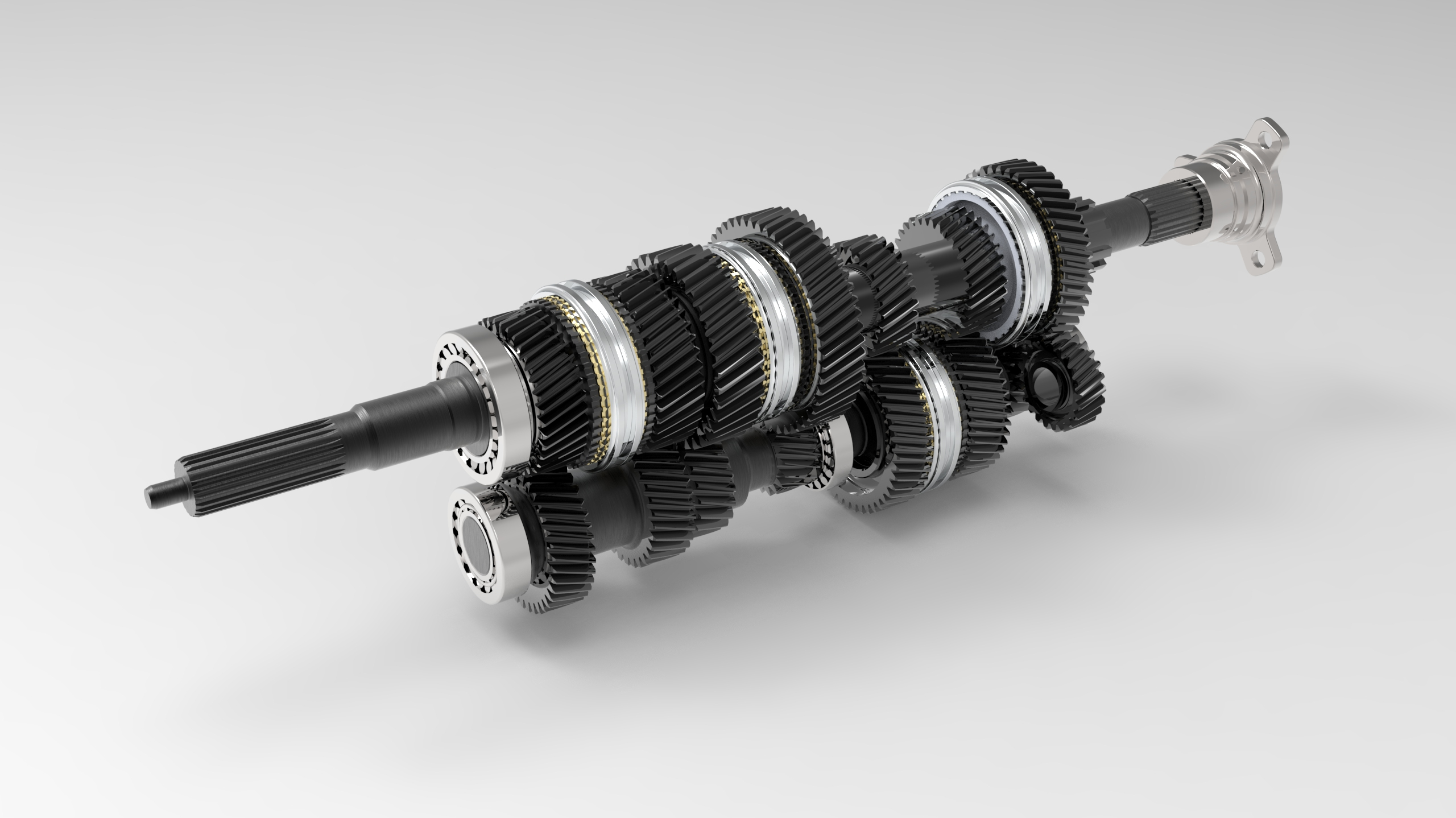 3D 6 Speed RWD Manual Transmission model - TurboSquid 1785236