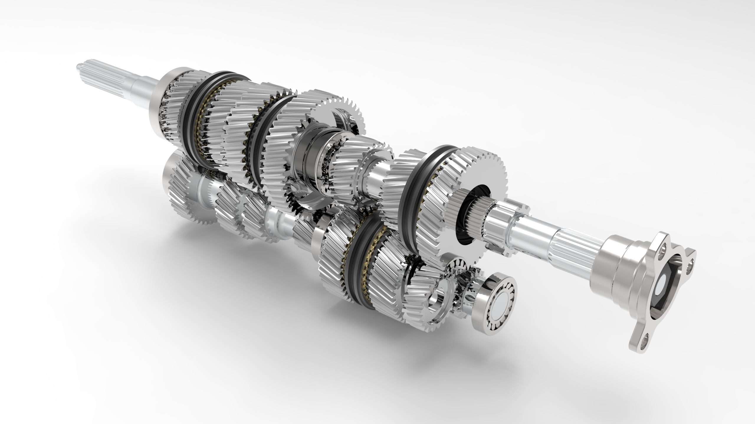 3D 6 Speed RWD Manual Transmission model - TurboSquid 1785236