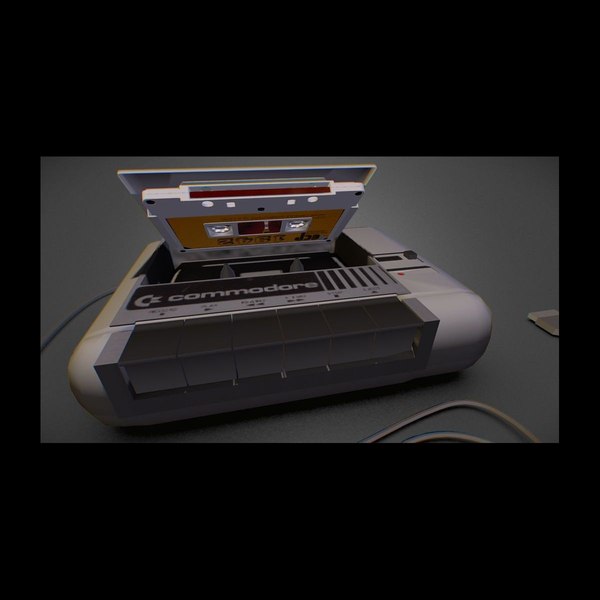 Commodore 64 Datassette 3D 모델 - TurboSquid 1100786