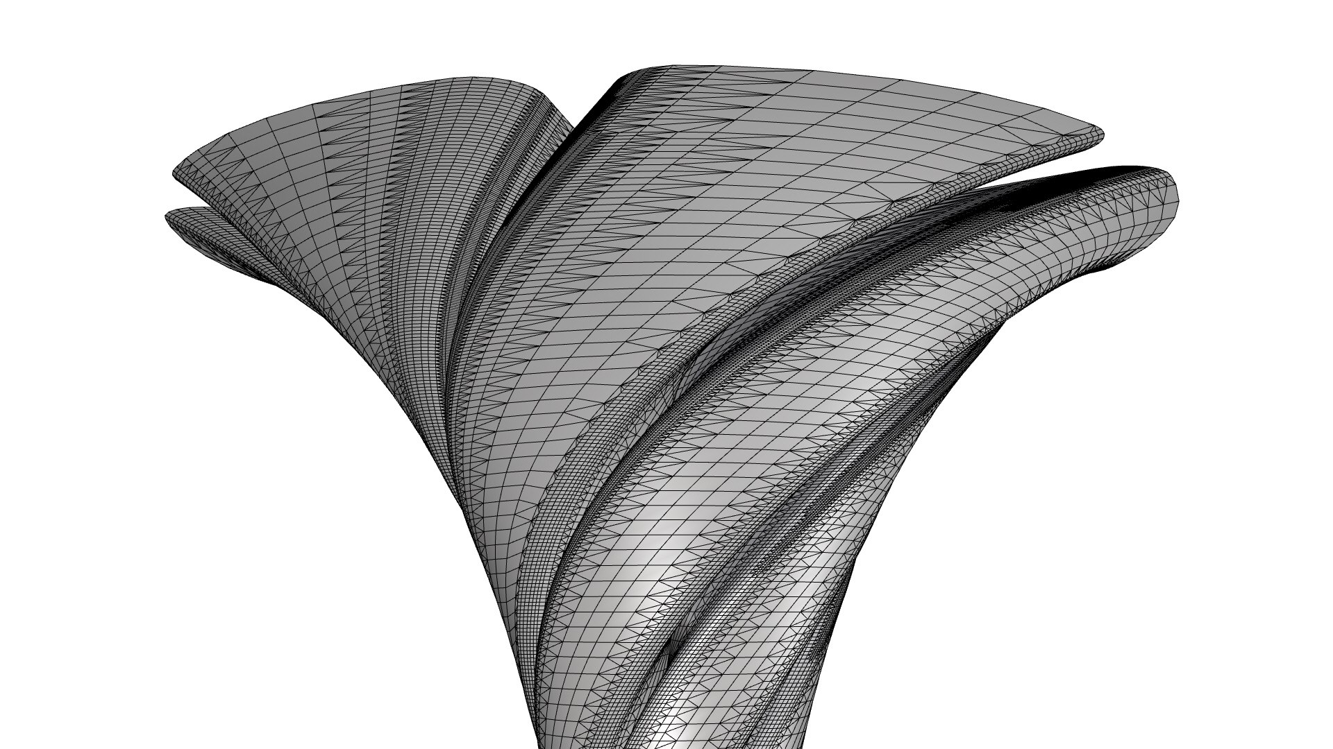3D Floral Architecture Column - TurboSquid 2284850