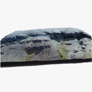 Green Cliff B - 3D PBR Model 3D