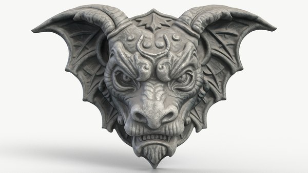 ガーゴイルヘッドテクスチャ123Dモデル - TurboSquid 2291584 ガーゴイルヘッドテクスチャ123Dモデル - TurboSquid 2291584