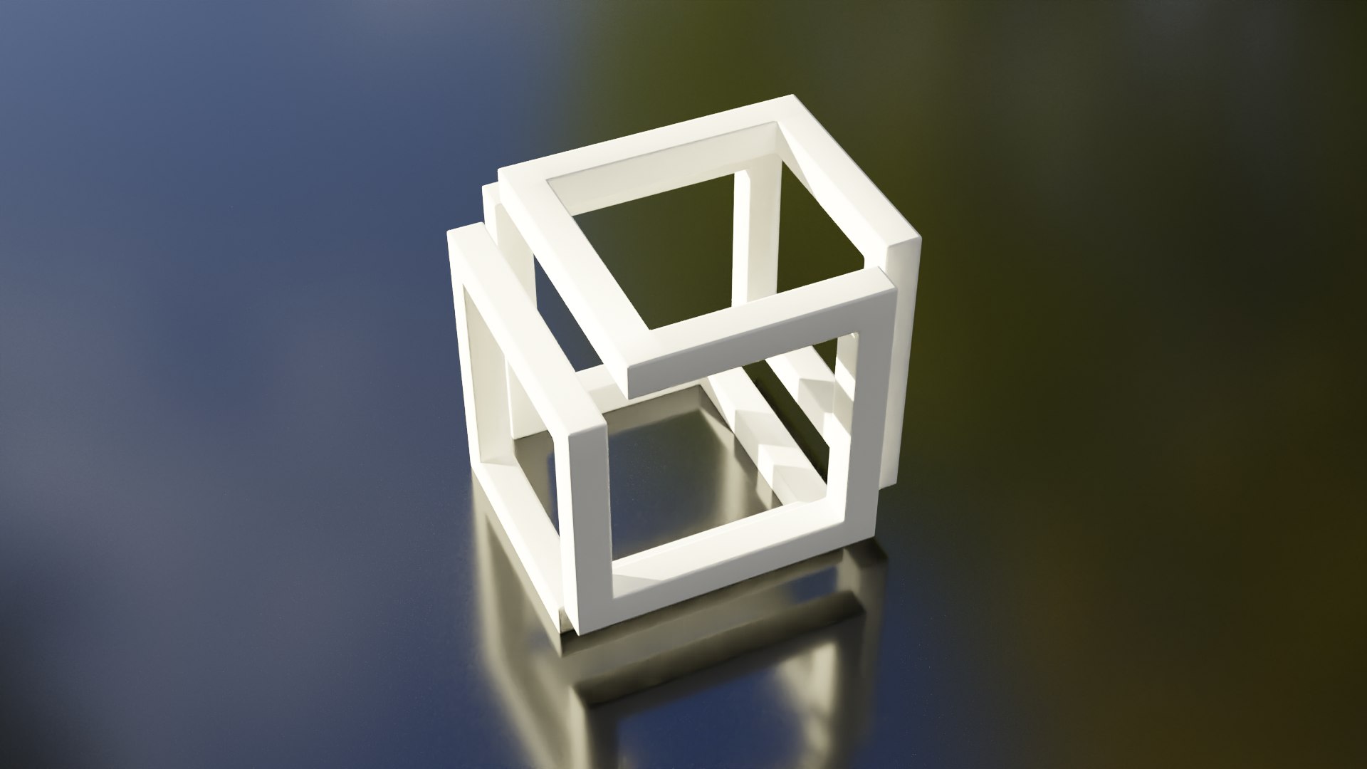 Fichier STL gratuit impression impossible, cube infini 🎨・Design pour  imprimante 3D à télécharger・Cults