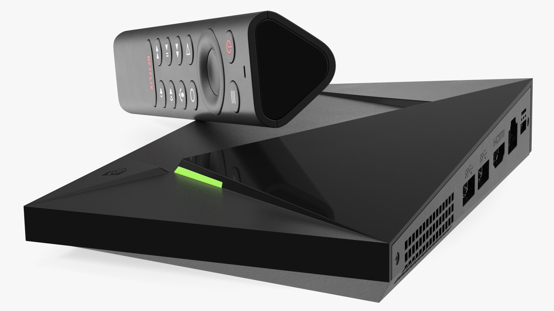 NVIDIA Shield TV Pro with Remote 3D model - TurboSquid 1914598