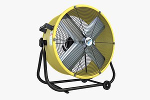 3D air circulator model