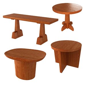 Axel Einar Hjorth wood tables