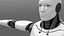 3D model Humanoid Assistant Robot Set Animated Rigged For Maya