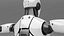 3D model Humanoid Assistant Robot Set Animated Rigged For Maya