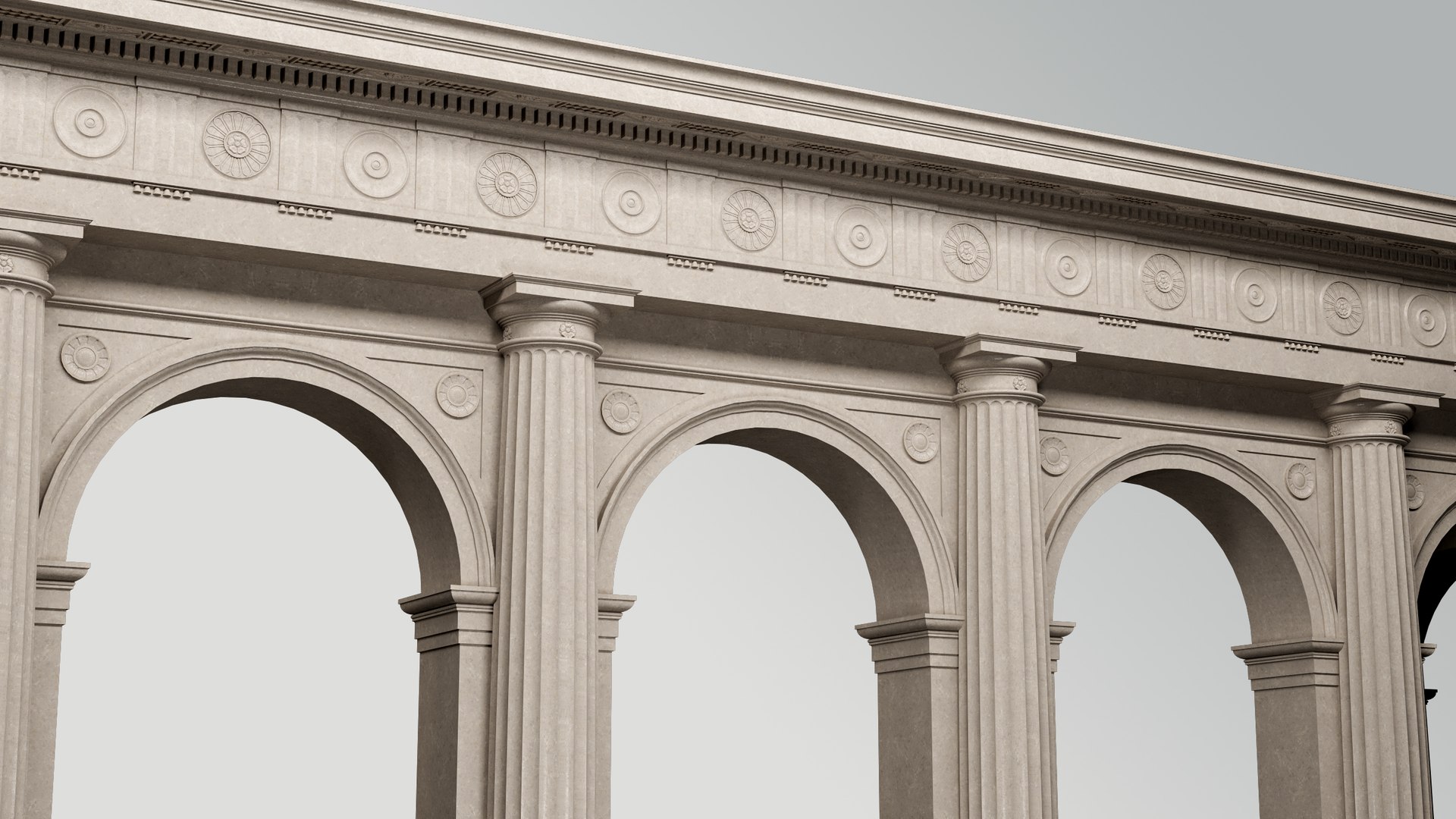 Arch in classical Doric Denticulated order model https://p.turbosquid.com/ts-thumb/MF/xvg5IJ/MD/3/jpg/1727024168/1920x1080/fit_q87/0d4048b609cacc6ab1b2e90a938b0f3c61a3c75b/3.jpg