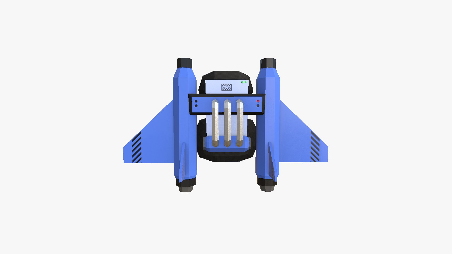 05 Jetpacks Low Poly C Collection - SciFi Character Design 3D Model ...
