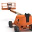 telescopic boom lift generic 3d model