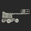 telescopic boom lift generic 3d model