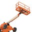 telescopic boom lift generic 3d model
