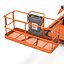 telescopic boom lift generic 3d model