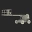 telescopic boom lift generic 3d model