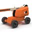 telescopic boom lift generic 3d model