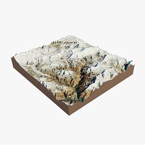 3D Everest-Mountains