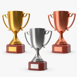Trophy Cup Awards 3D model