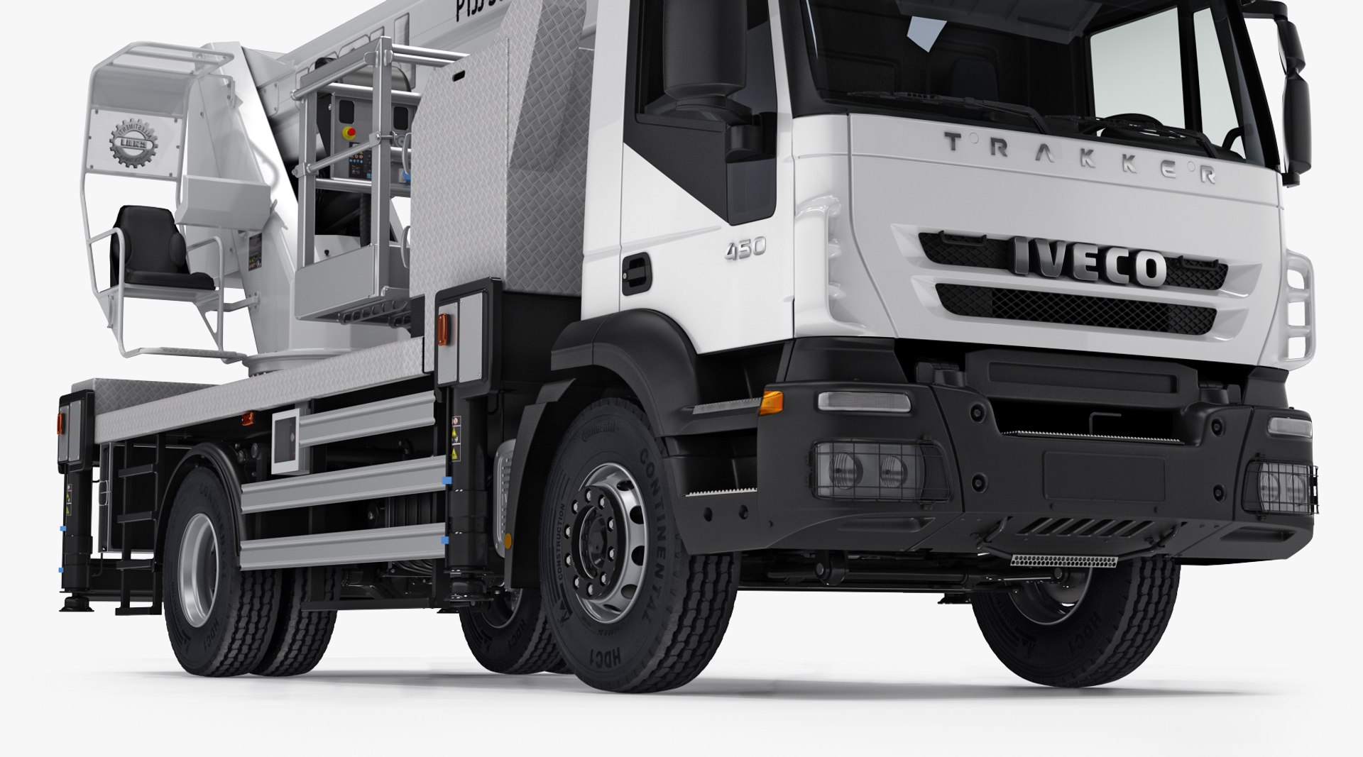 3d model truck aerial platform