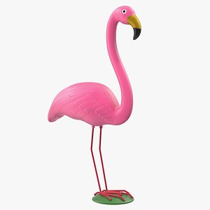 Pink Flamingo Yard Lawn Ornament